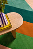 Brink and Campman Sherbet Stripe Emerald/Amber Area Rug by Harlequin x Sophie Robinson Room Image Feature