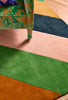 Brink and Campman Sherbet Stripe Emerald/Amber Area Rug by Harlequin x Sophie Robinson Room Image Feature