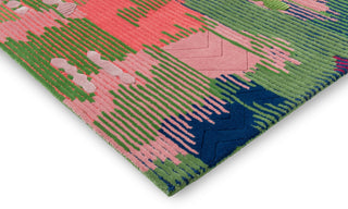 Brink and Campman Wilderness Peridot/Emerald Area Rug by Harlequin x Sophie Robinson Corner Image