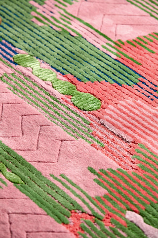 Brink and Campman Wilderness Peridot/Emerald Area Rug by Harlequin x Sophie Robinson Room Image Feature
