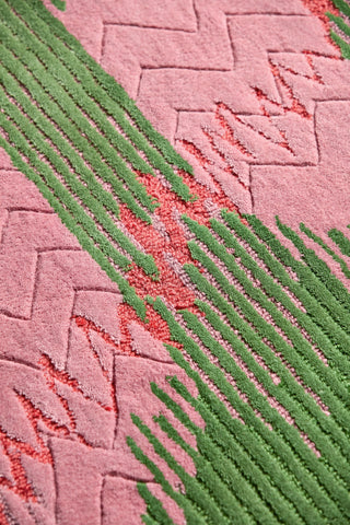 Brink and Campman Wilderness Peridot/Emerald Area Rug by Harlequin x Sophie Robinson Room Image Feature