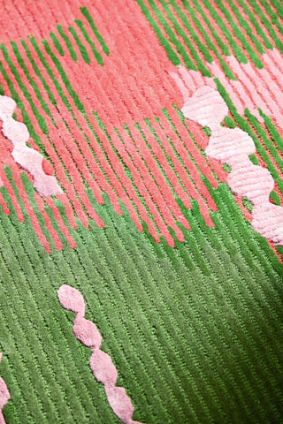 Brink and Campman Wilderness Peridot/Emerald Area Rug by Harlequin x Sophie Robinson Room Image Feature