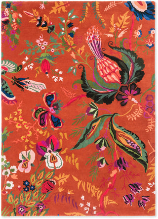 Brink and Campman Wonderland Floral Amber/Lapis Area Rug by Harlequin x Sophie Robinson main image