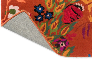 Brink and Campman Wonderland Floral Amber/Lapis Area Rug by Harlequin x Sophie Robinson Fold Image