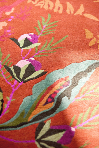 Brink and Campman Wonderland Floral Amber/Lapis Area Rug by Harlequin x Sophie Robinson Room Image Feature