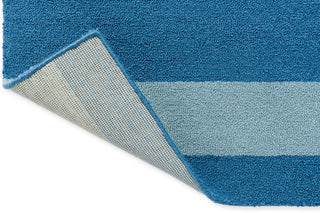Brink and Campman Lille Sky Bleu Area Rug by Laura Ashley Fold Image