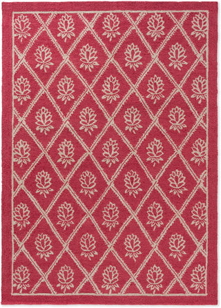 Brink and Campman Porchester Poppy Red Area Rug by Laura Ashley main image