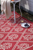 Brink and Campman Porchester Poppy Red Area Rug by Laura Ashley Room Image Feature