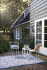 Brink and Campman Thorncliff Daisy Sky Blue Area Rug by Laura Ashley Room Image Feature