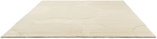 Brink and Campman Iso Unikko Natural White Area Rug by Marimekko Angle Image