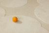 Brink and Campman Iso Unikko Natural White Area Rug by Marimekko Room Image Feature
