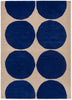 Brink and Campman Isot Kivet Blue Area Rug by Marimekko main image