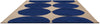Brink and Campman Isot Kivet Blue Area Rug by Marimekko Angle Image