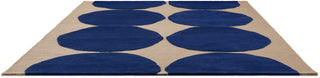 Brink and Campman Isot Kivet Blue Area Rug by Marimekko Angle Image