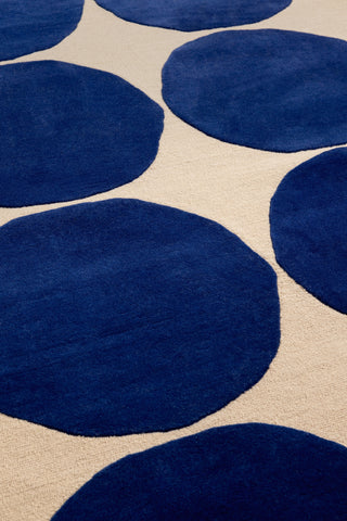 Brink and Campman Isot Kivet Blue Area Rug by Marimekko Room Image Feature