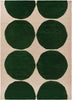 Brink and Campman Isot Kivet Green Area Rug by Marimekko main image