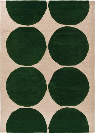 Brink and Campman Isot Kivet Green Area Rug by Marimekko main image