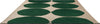 Brink and Campman Isot Kivet Green Area Rug by Marimekko Angle Image