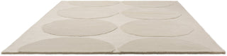Brink and Campman Isot Kivet Natural White Area Rug by Marimekko Angle Image