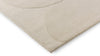 Brink and Campman Isot Kivet Natural White Area Rug by Marimekko Corner Image