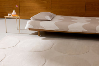 Brink and Campman Isot Kivet Natural White Area Rug by Marimekko Room Image Feature