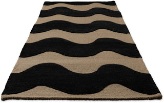 Brink and Campman Lokki Black Area Rug by Marimekko Runner Angle Image