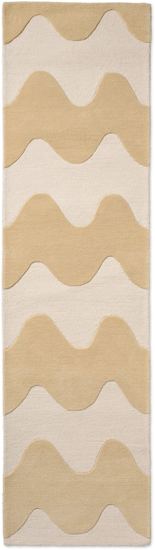 Brink and Campman Lokki Butter Area Rug by Marimekko Runner Main Image