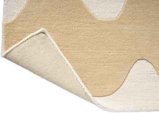 Brink and Campman Lokki Butter Area Rug by Marimekko Runner Fold Image
