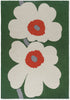 Brink and Campman Unikko Anniversary Green Area Rug by Marimekko main image