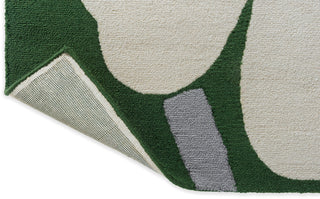 Brink and Campman Unikko Anniversary Green Area Rug by Marimekko Fold Image