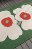Brink and Campman Unikko Anniversary Green Area Rug by Marimekko Room Image Feature