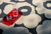 Brink and Campman Unikko Charcoal/White Area Rug by Marimekko Room Image Feature