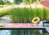 Brink and Campman Unikko Pink/Orange Area Rug by Marimekko Room Image Feature