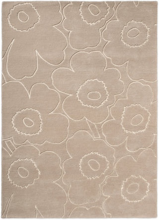 Brink and Campman Piirto Unikko Greige Area Rug by Marimekko main image