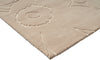 Brink and Campman Piirto Unikko Greige Area Rug by Marimekko Corner Image