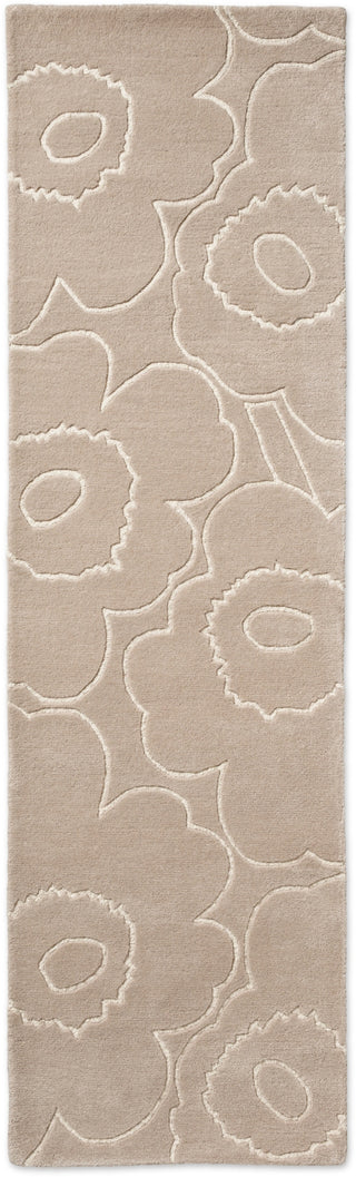 Brink and Campman Piirto Unikko Greige Area Rug by Marimekko Runner Main Image