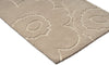 Brink and Campman Piirto Unikko Greige Area Rug by Marimekko Runner Corner Image