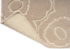 Brink and Campman Piirto Unikko Greige Area Rug by Marimekko Runner Fold Image