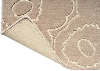 Brink and Campman Piirto Unikko Greige Area Rug by Marimekko Runner Fold Image