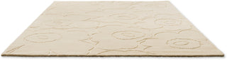 Brink and Campman Piirto Unikko Natural White Area Rug by Marimekko Angle Image
