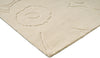 Brink and Campman Piirto Unikko Natural White Area Rug by Marimekko Corner Image