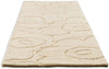 Brink and Campman Piirto Unikko Natural White Area Rug by Marimekko Runner Angle Image