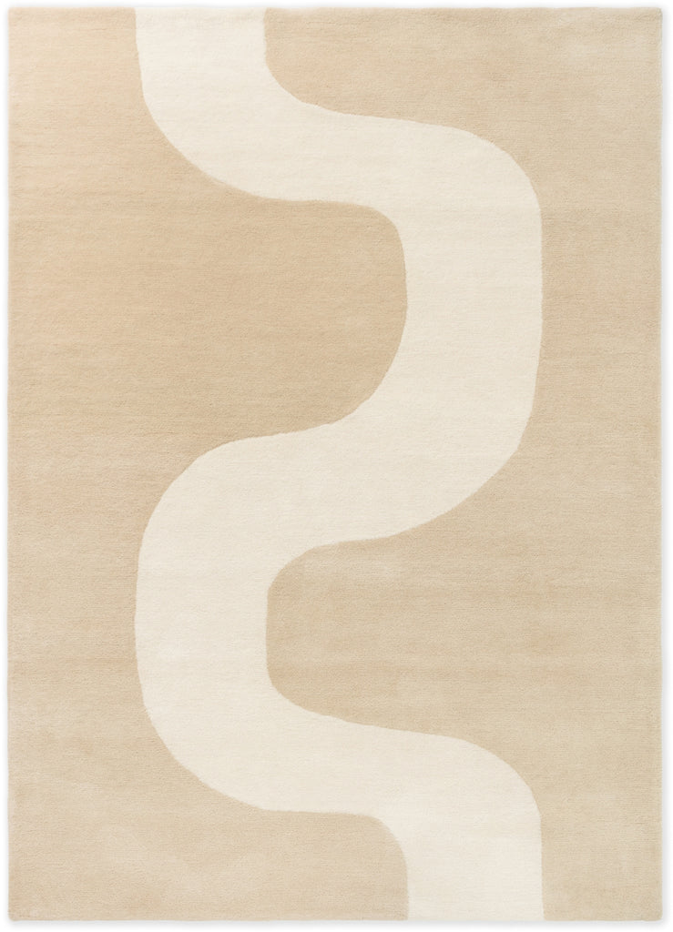 Brink and Campman Seireeni Warm Beige Area Rug by Marimekko main image