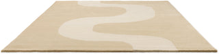 Brink and Campman Seireeni Warm Beige Area Rug by Marimekko Angle Image
