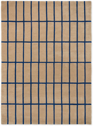 Brink and Campman Tiiliskivi Bright Blue Area Rug by Marimekko main image