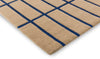 Brink and Campman Tiiliskivi Bright Blue Area Rug by Marimekko Corner Image