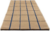 Brink and Campman Tiiliskivi Bright Blue Area Rug by Marimekko Runner Angle Image