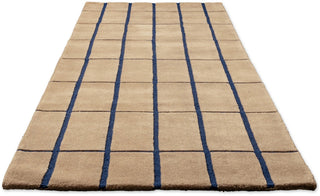 Brink and Campman Tiiliskivi Bright Blue Area Rug by Marimekko Runner Angle Image