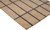 Brink and Campman Tiiliskivi Bright Blue Area Rug by Marimekko Runner Corner Image