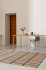 Brink and Campman Tiiliskivi Bright Blue Area Rug by Marimekko Room Image Feature